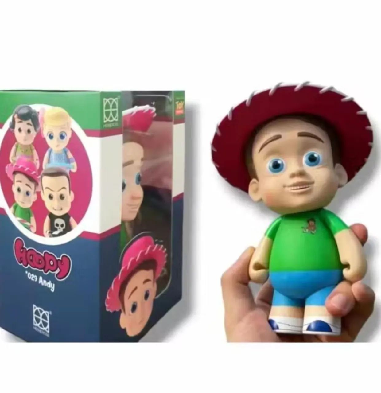 Boneco Toy Story Andy Original Disney NOVO TAG Woody buzz slinky rex Jessie bala no alvo - Foto 2