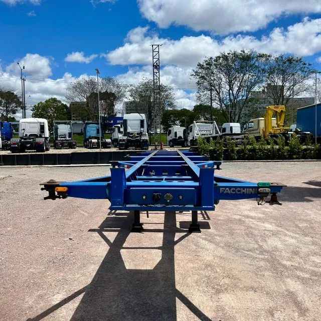 Carreta Bug Porta Conteiner Facchini 2018 Container C/ Pneus - Foto 3