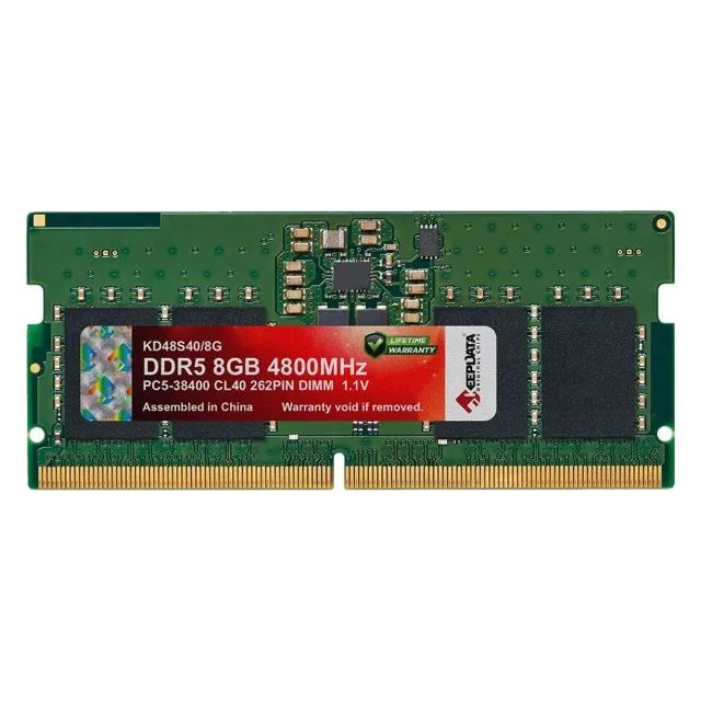 メモリー DDR5 4800 8gb Memória RAM, DDR5, 8GB, 4800MHz, Notebook - KEEPDATA - Memória RAM