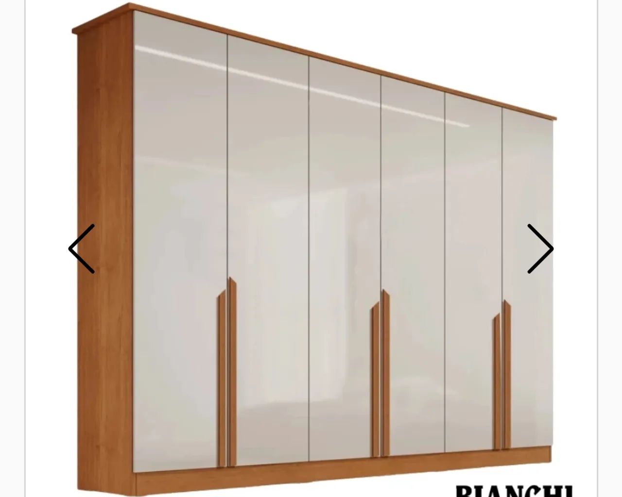 Guarda roupa 6 portas 100% MDF!! Rf77m