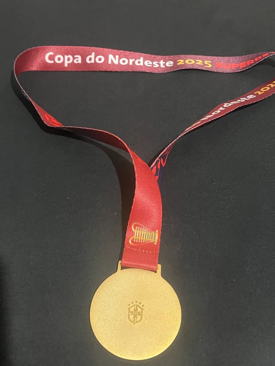 Medalha copa do Nordeste 2025 Bahia Antiguidades Freguesia