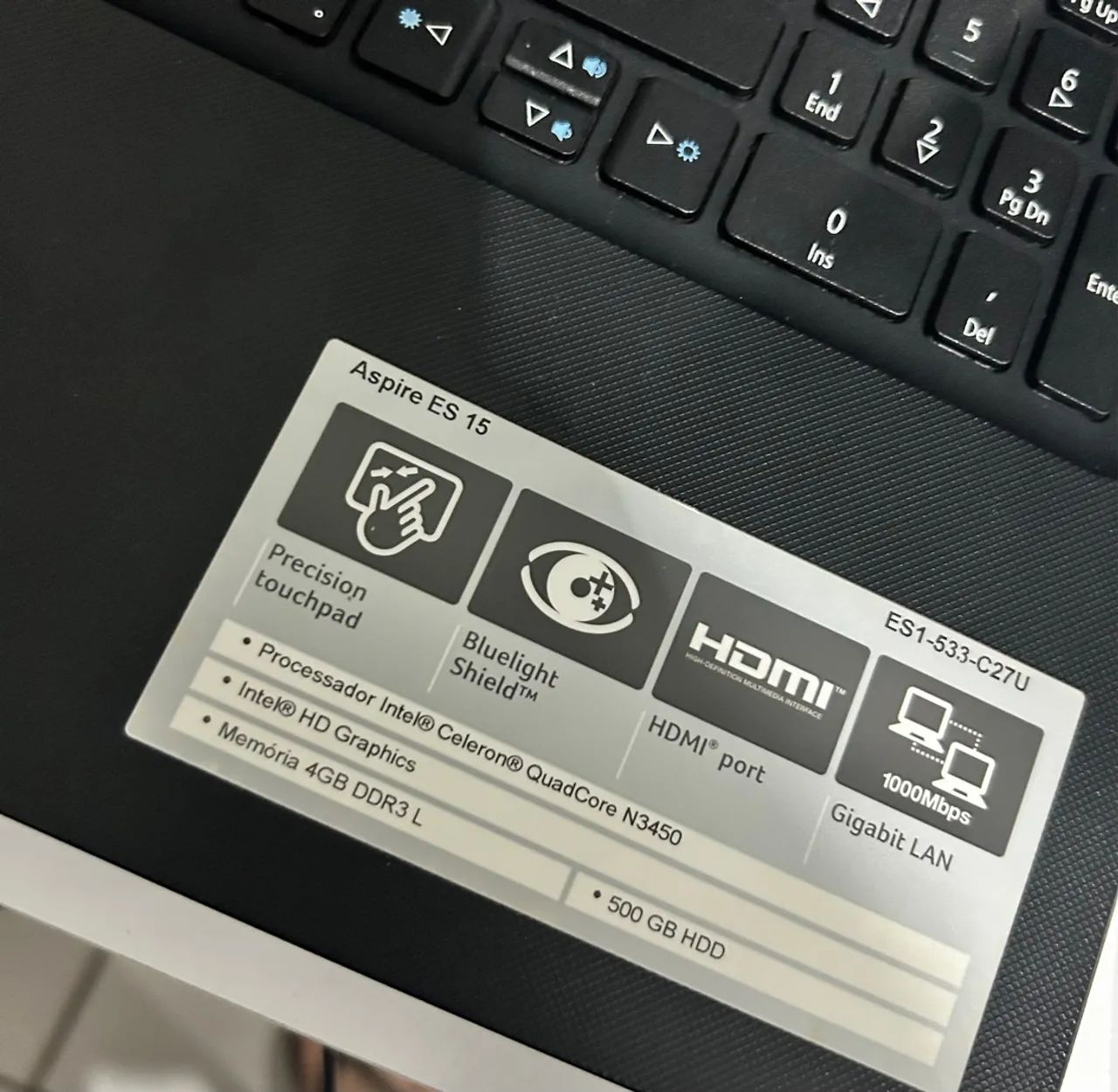 Notebook Acer Aspire ES 15 - Foto 2