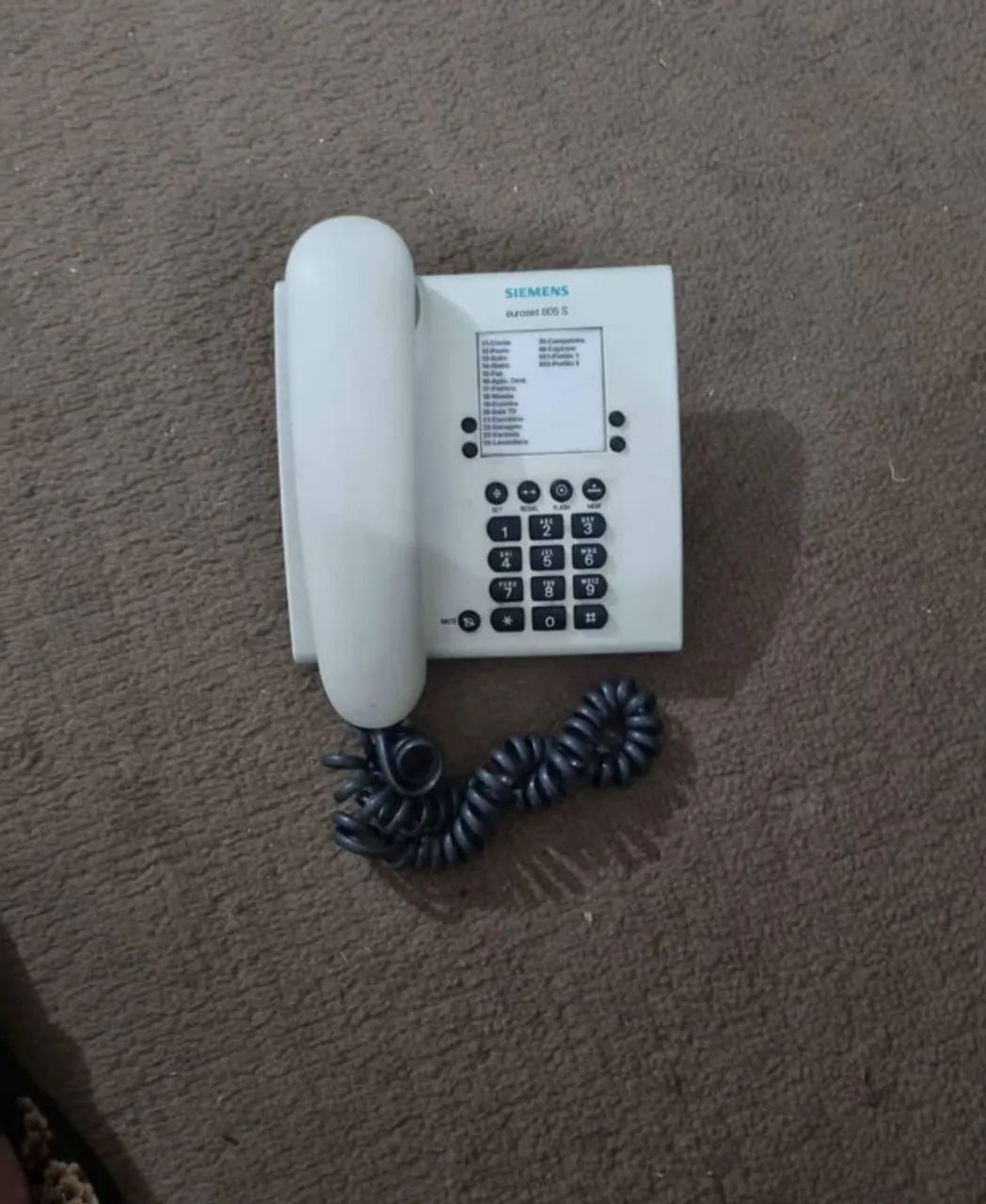 Telefone Fixo Siemens Euroset 805 S - Foto 5