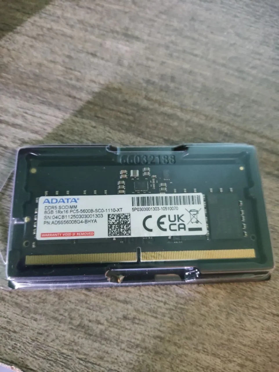 Memória Ram Para Notebook Adata XPG 8GB DDR5 5600MHz