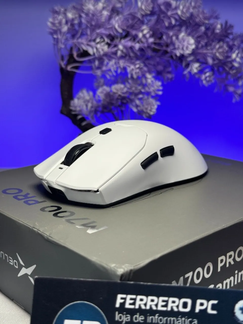 Delux M700 PRO PAW3395 Mouse Gamer Sem Fio