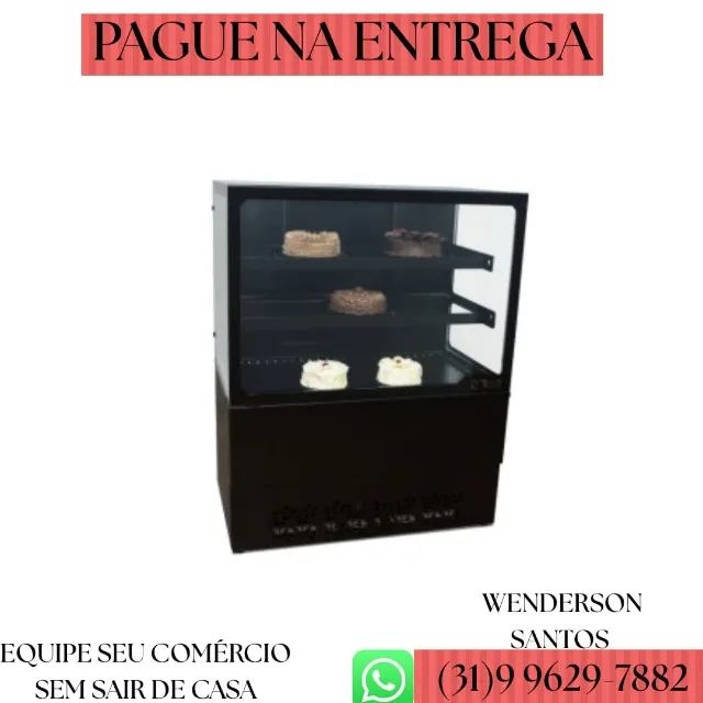 Vitrine Refrigerada New Black 1M Polar NBVR 220v Nova