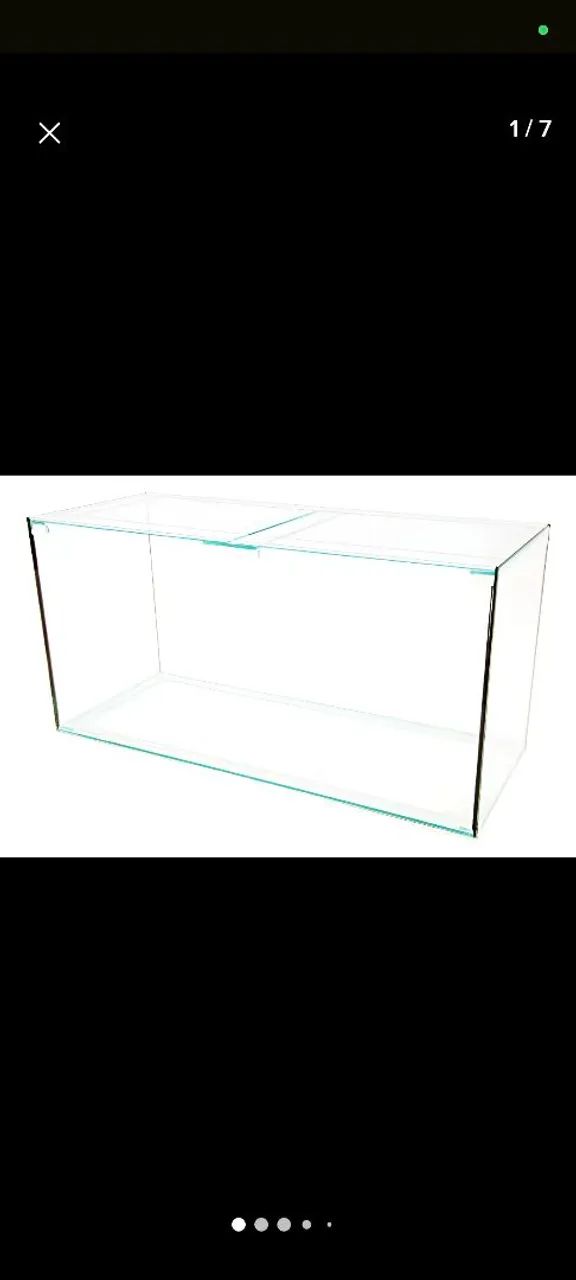 Aquário 120 litros.