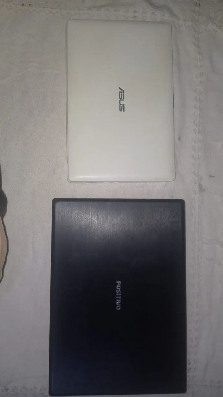 2 NOTEBOOKS: ASUS E POSITIVO PARA ESTUDOS E PROGRAMAÇÃO 