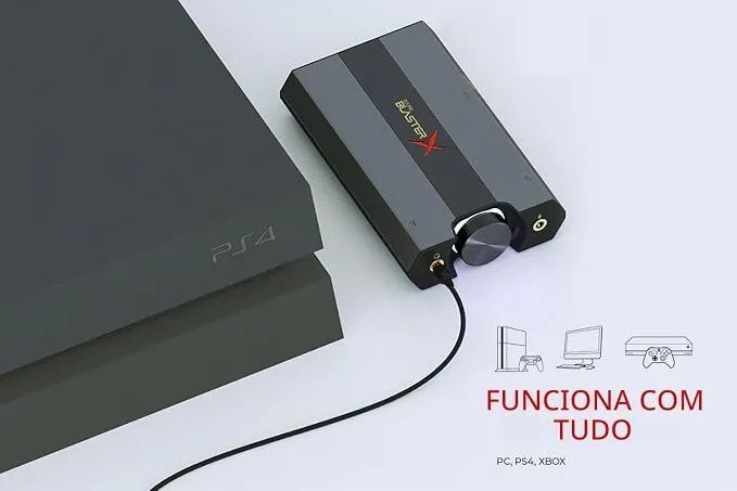 Placa De Som Sound Blaster X G6 7.1 - Foto 2