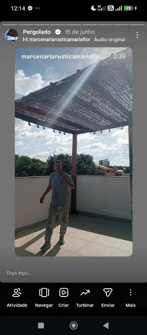 Pergolado, forro de bambu e coberturas de acrílico sob medida planejada  - Foto 2