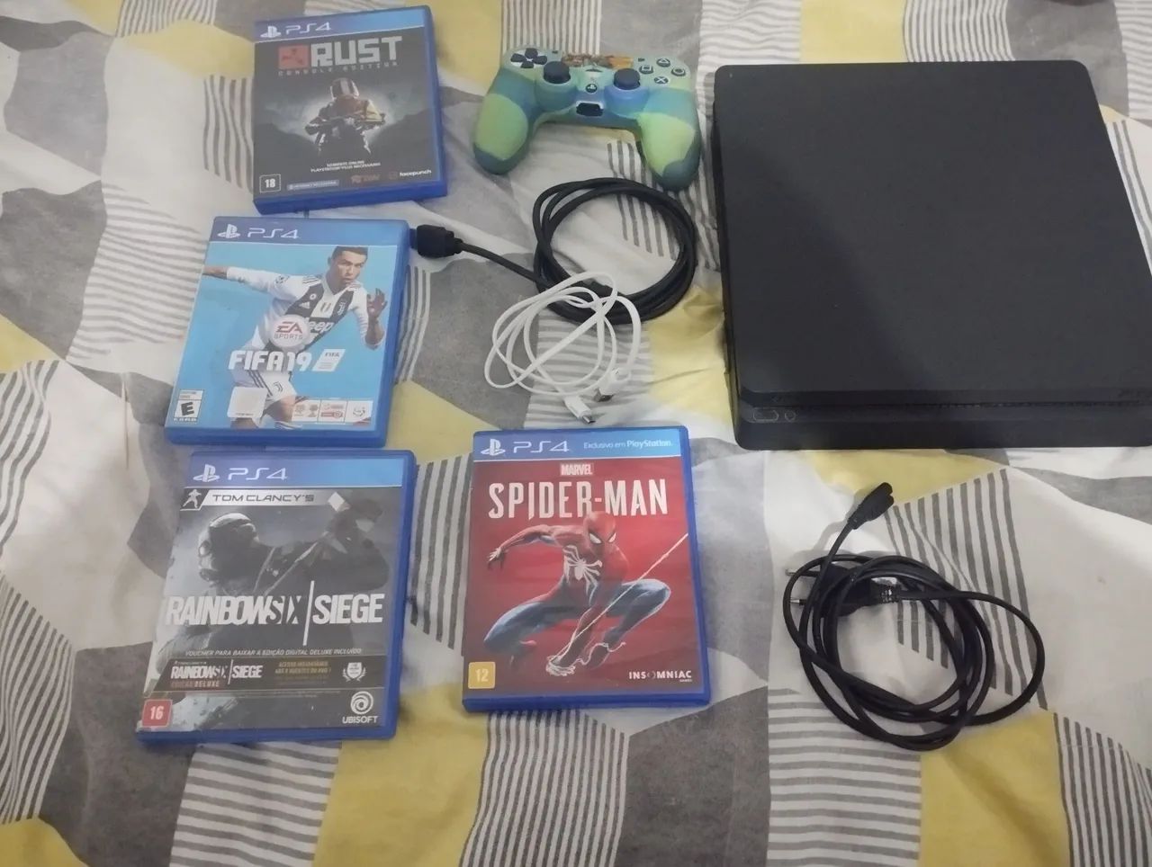 Play 4 slim completo 