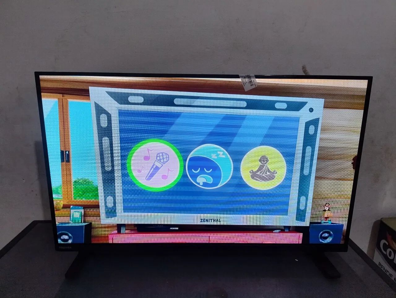 Tv Toshiba 32 polegadas smart borda infinita na garantia ainda  - Foto 4