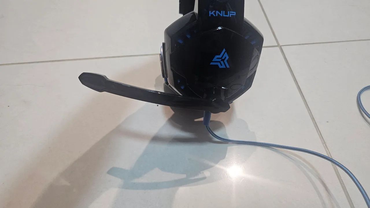 Headset gamer Knup com Microfone