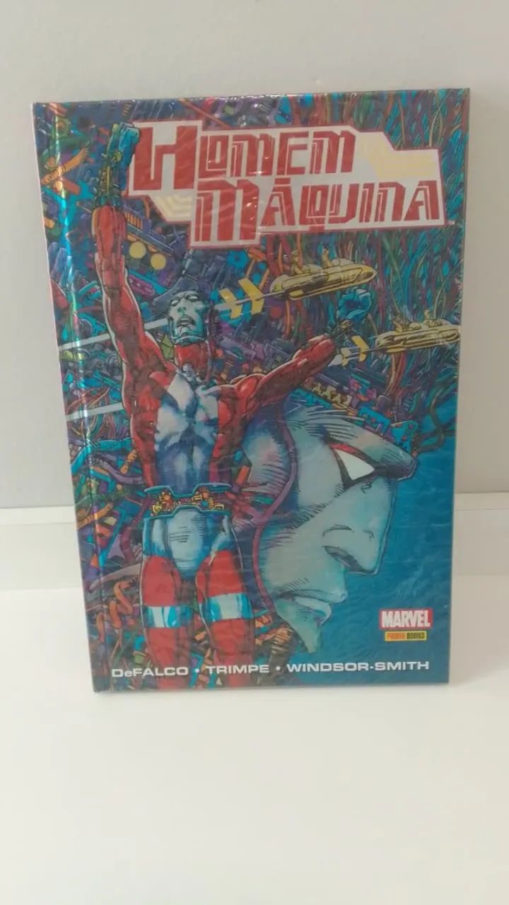 NOVO E LACRADO] HQ Homem-Máquina - Tom DeFalco & Windsor-Smith