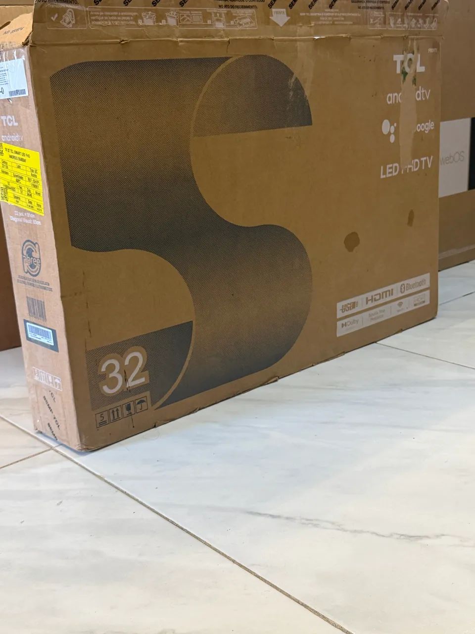 Tv smart 32 polegadas,perfeito estado,imagem linda e sistema super rápido 800$ - Foto 2