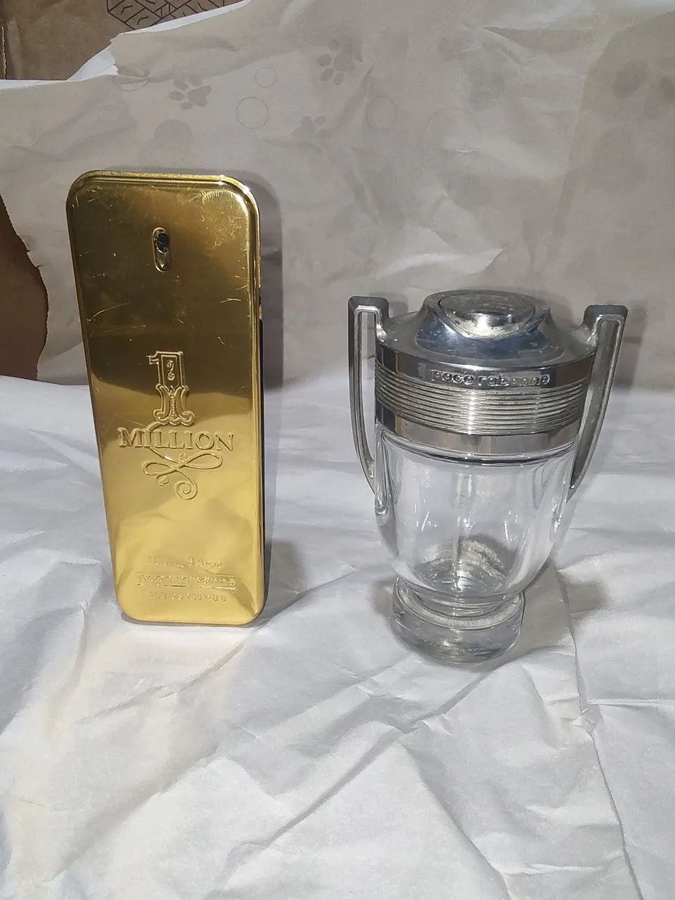 Frascos vazios perfume paco rabanne