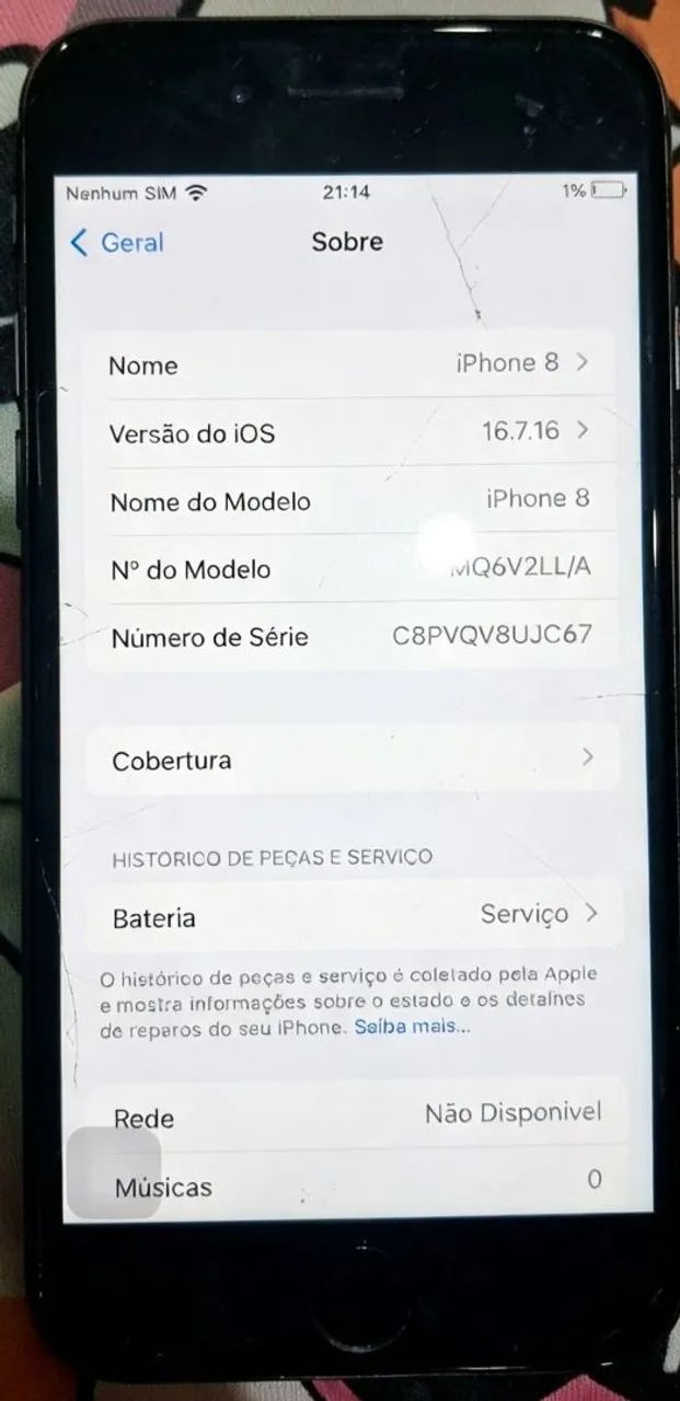 iPhone 8 ? Bom Estado + Cabo Incluso - Foto 4