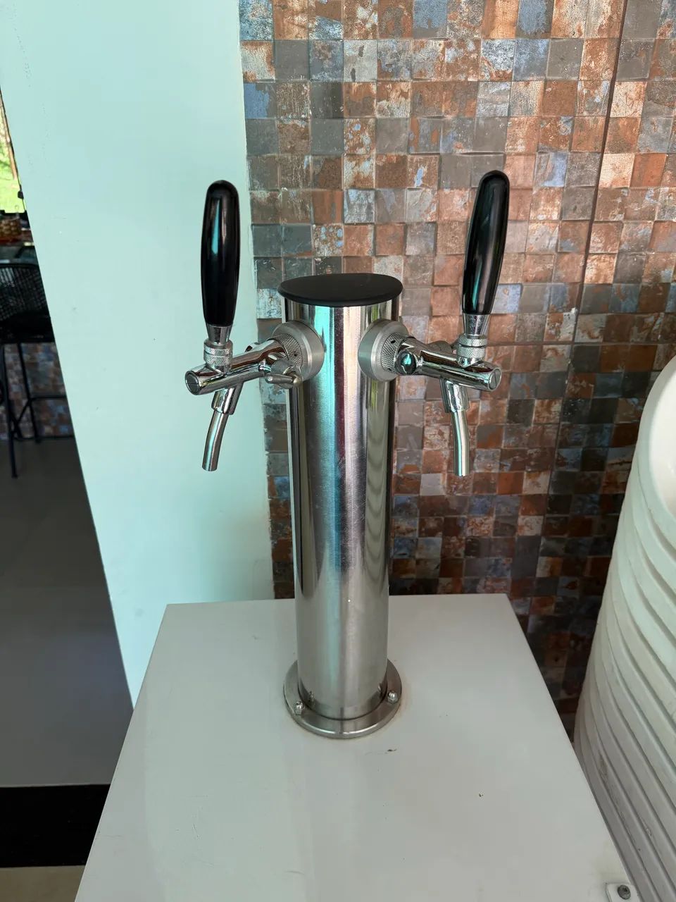 Frigobar com torre de chope 2 bicos - Foto 3