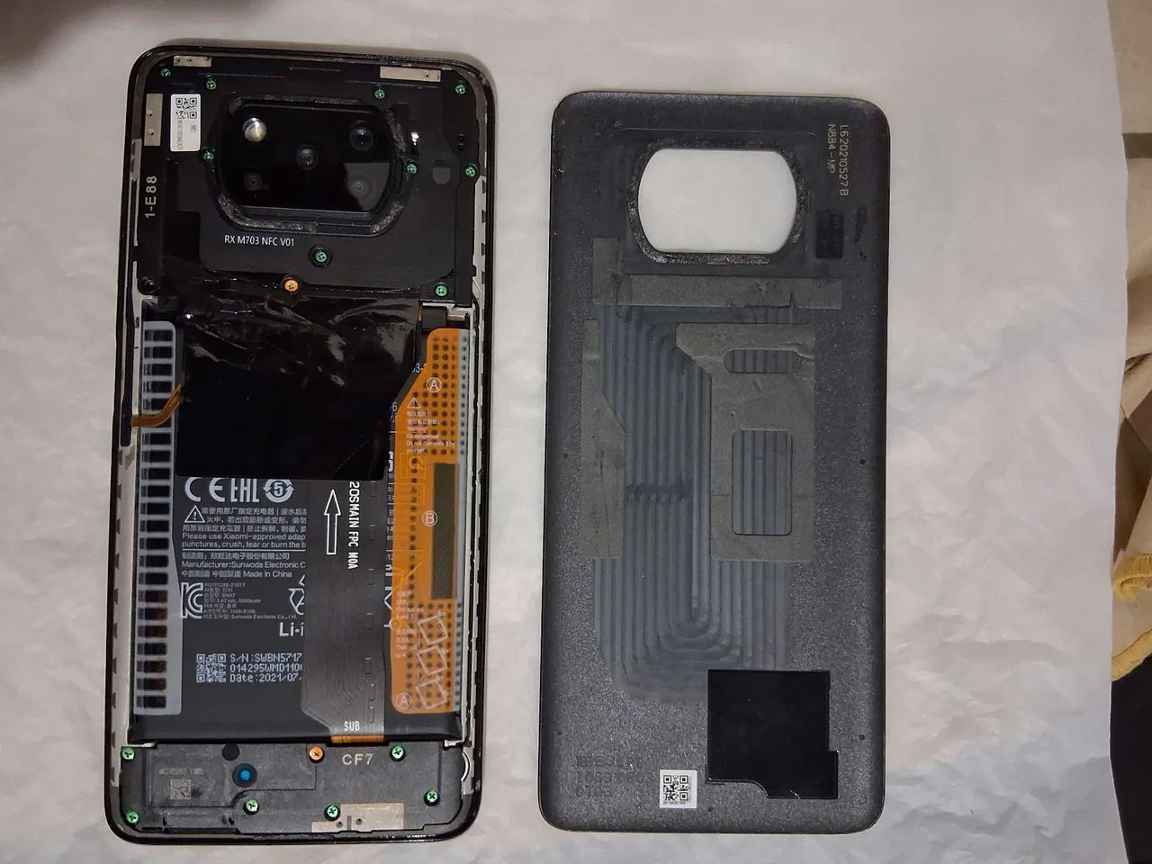 Poco X3 Pro 6/128GB - Placa com Defeito - Foto 2