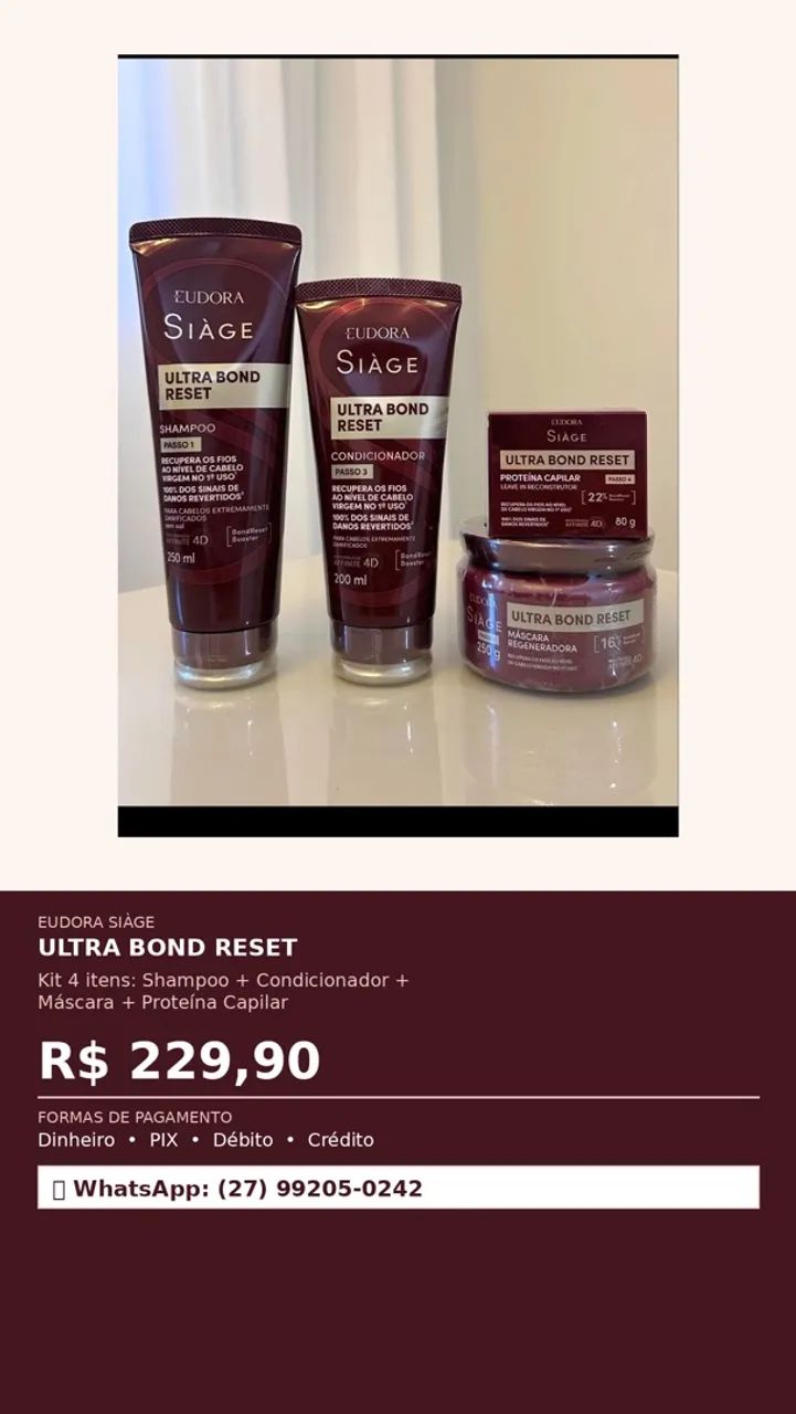 Ultra Bond Reset Siage Eudora