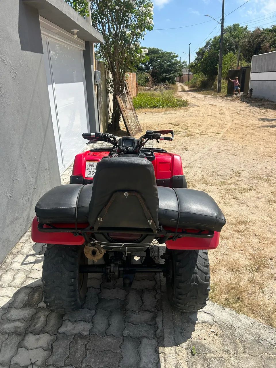 Quadriciclo fourtrax 420c 4x4 - Foto 4