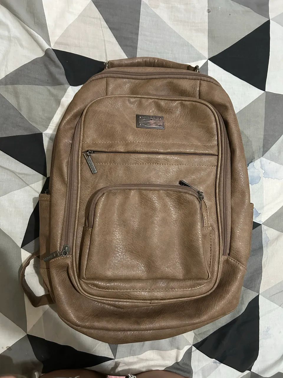 Bolsa de couro marrom - Foto 2