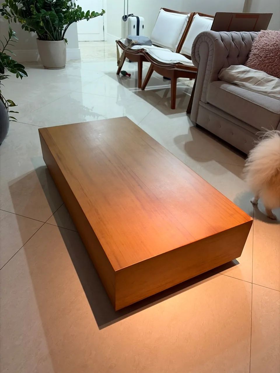 Mesa de centro de madeira  - Foto 2