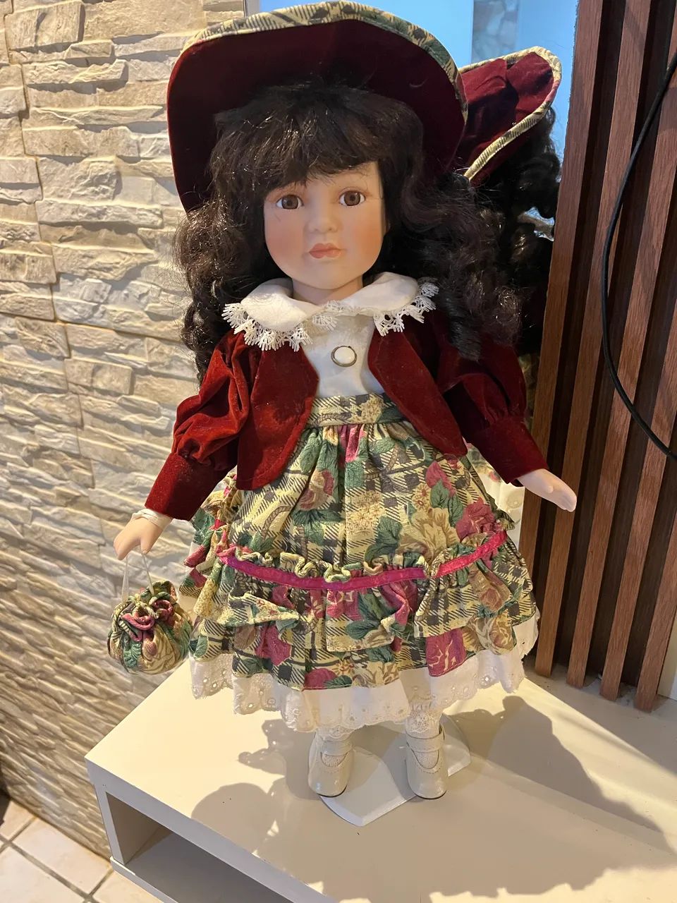 Boneca de porcelana belíssima! - Foto 3