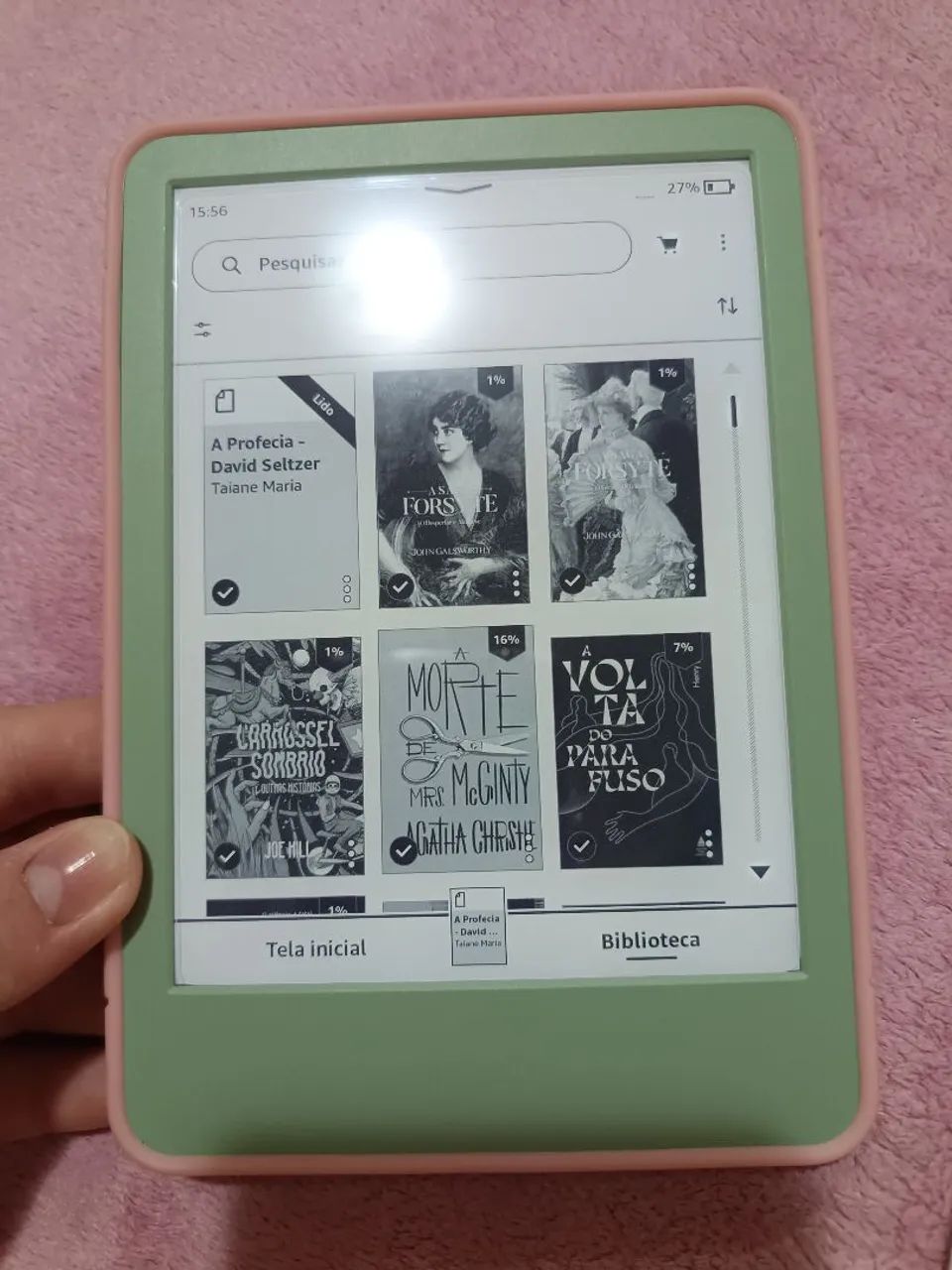 Kindle verde 