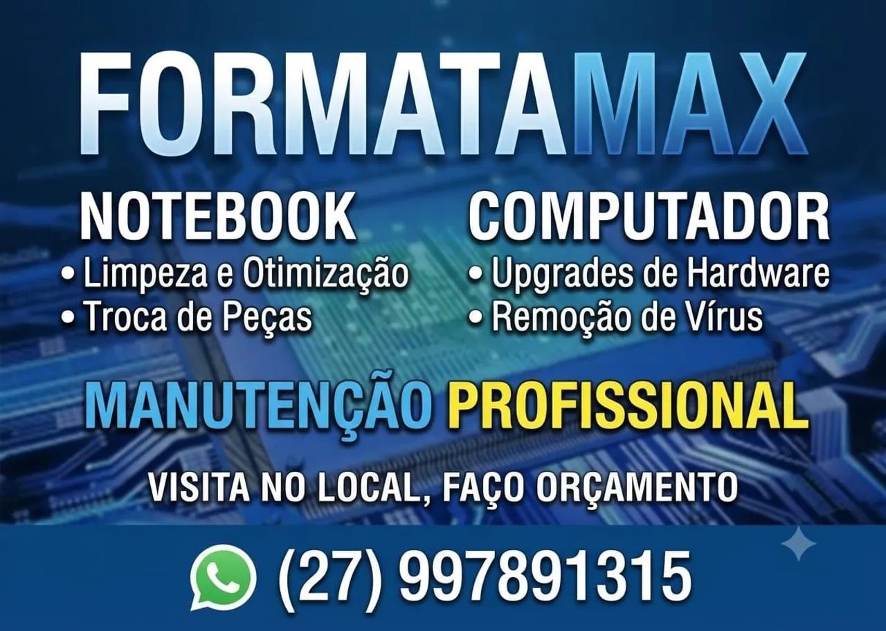 Manutenção notebook