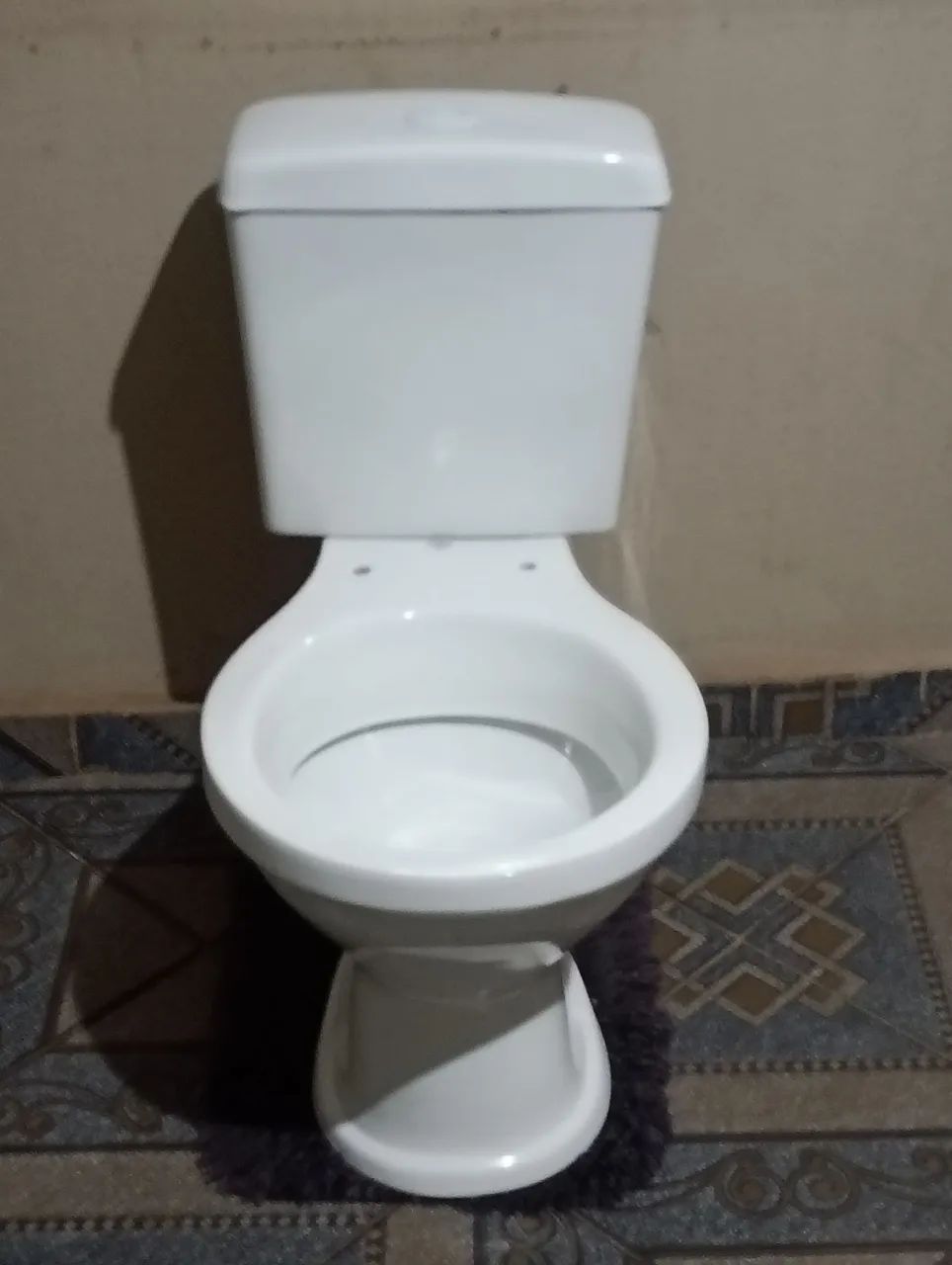 Vaso Sanitário Acoplado da Fiore Branco 
