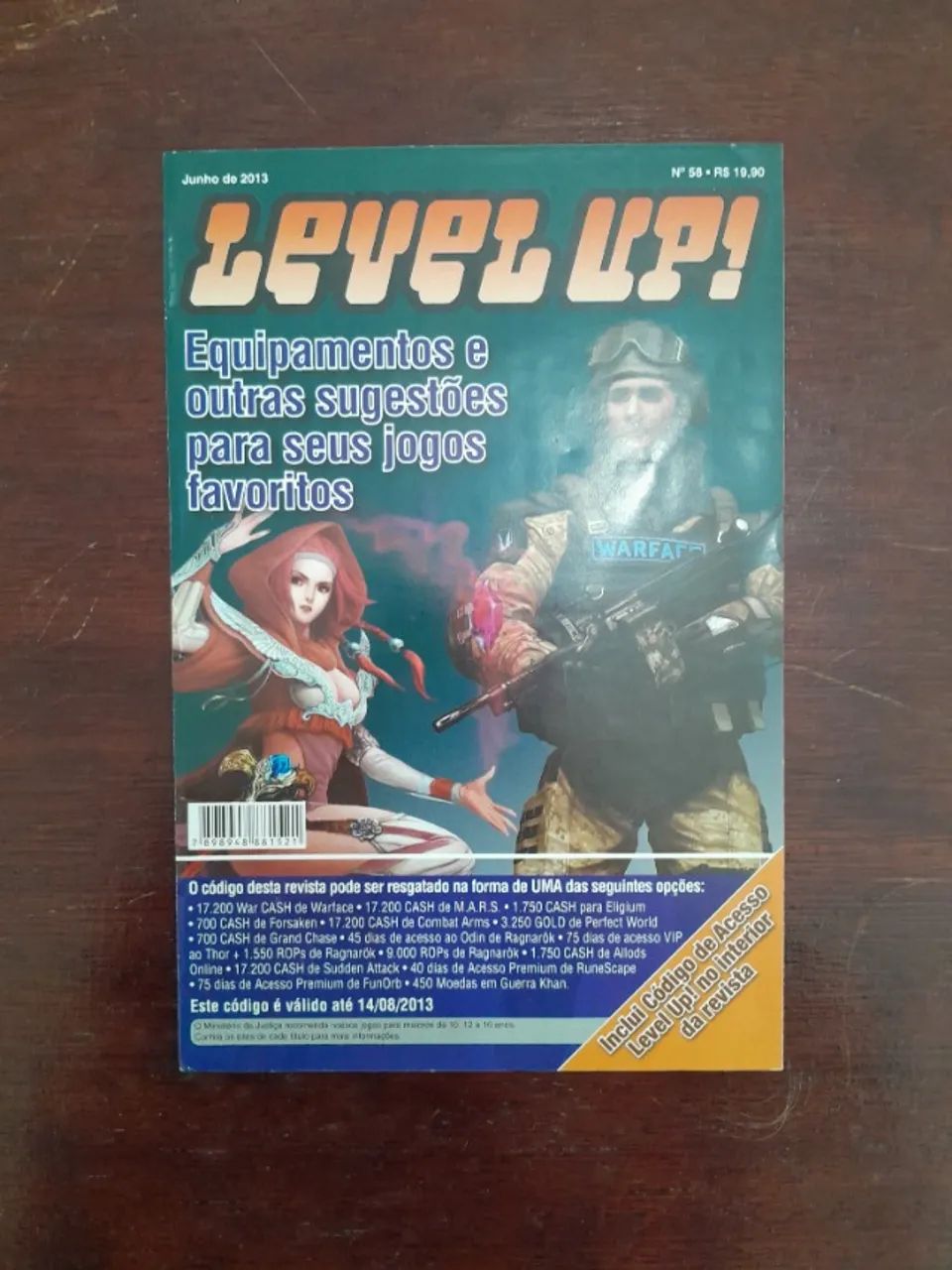 REVISTA LEVEL UP N°58 EDIÇÃO 2013 (USADA)