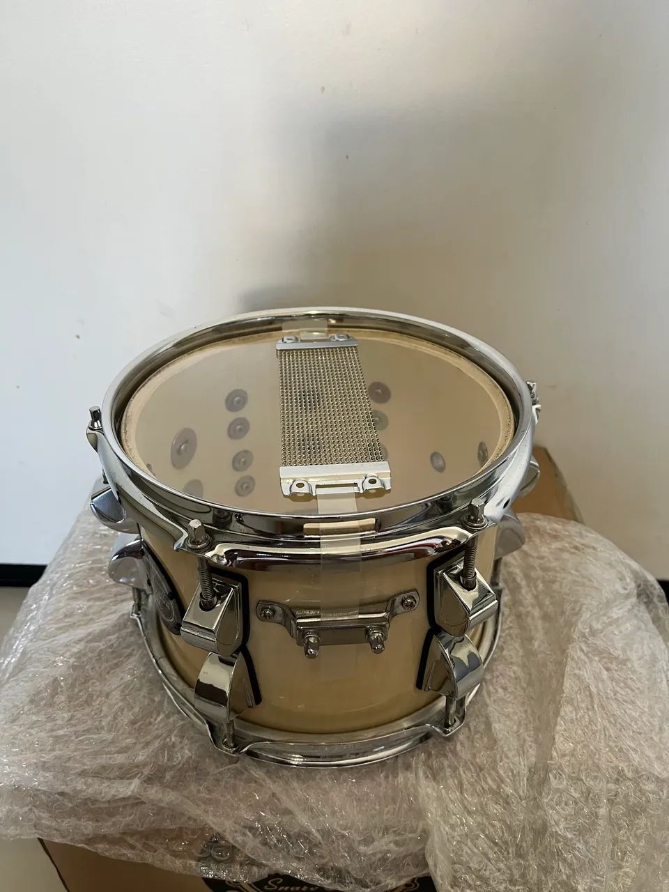 Caixa Bateria Madeira Nagano 8x6 New Beat + Clamp - Instrumentos