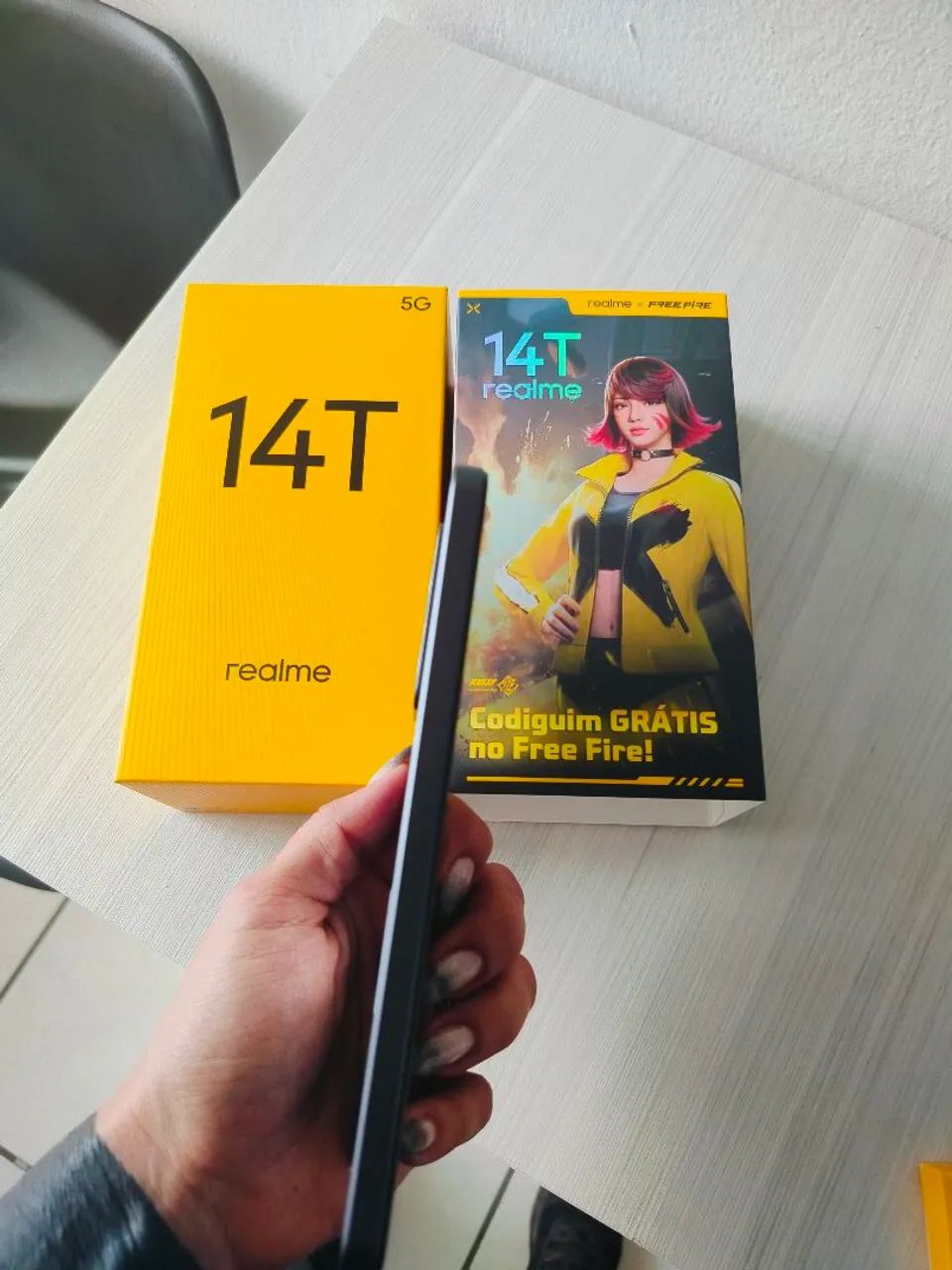 Realme 14T novo no boleto - Foto 3