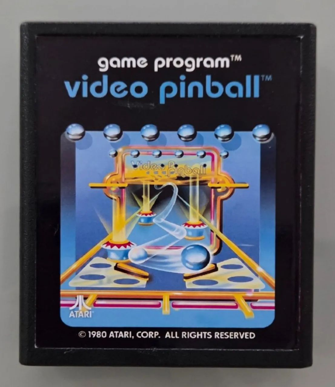 Cartucho Atari Video Pinball