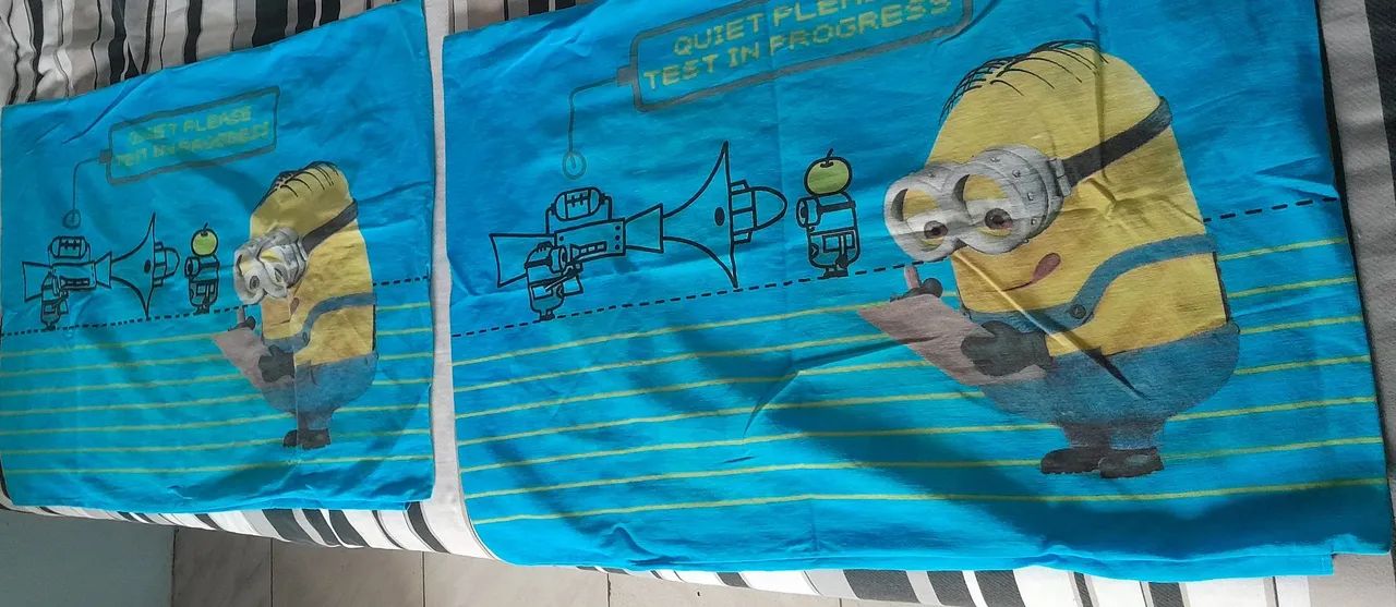 Par de fronhas Minions 