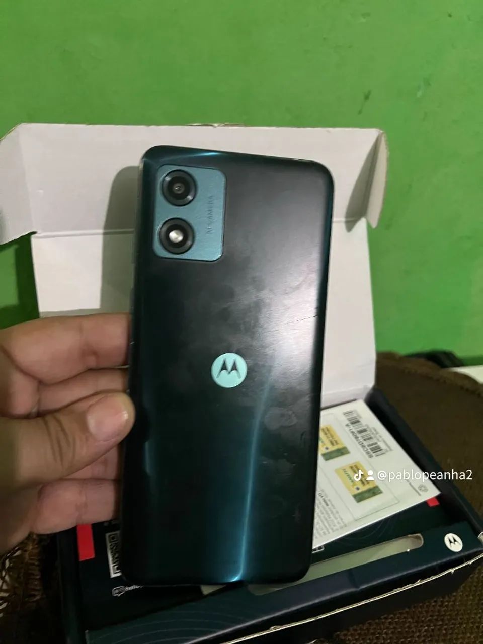 moto e 17  de procedência ! - Foto 5