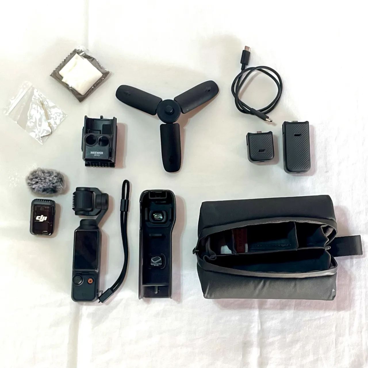 DJI Osmo Pocket 3 Creator Combo + Lente Black Mist + Suporte Magnético  - Foto 5