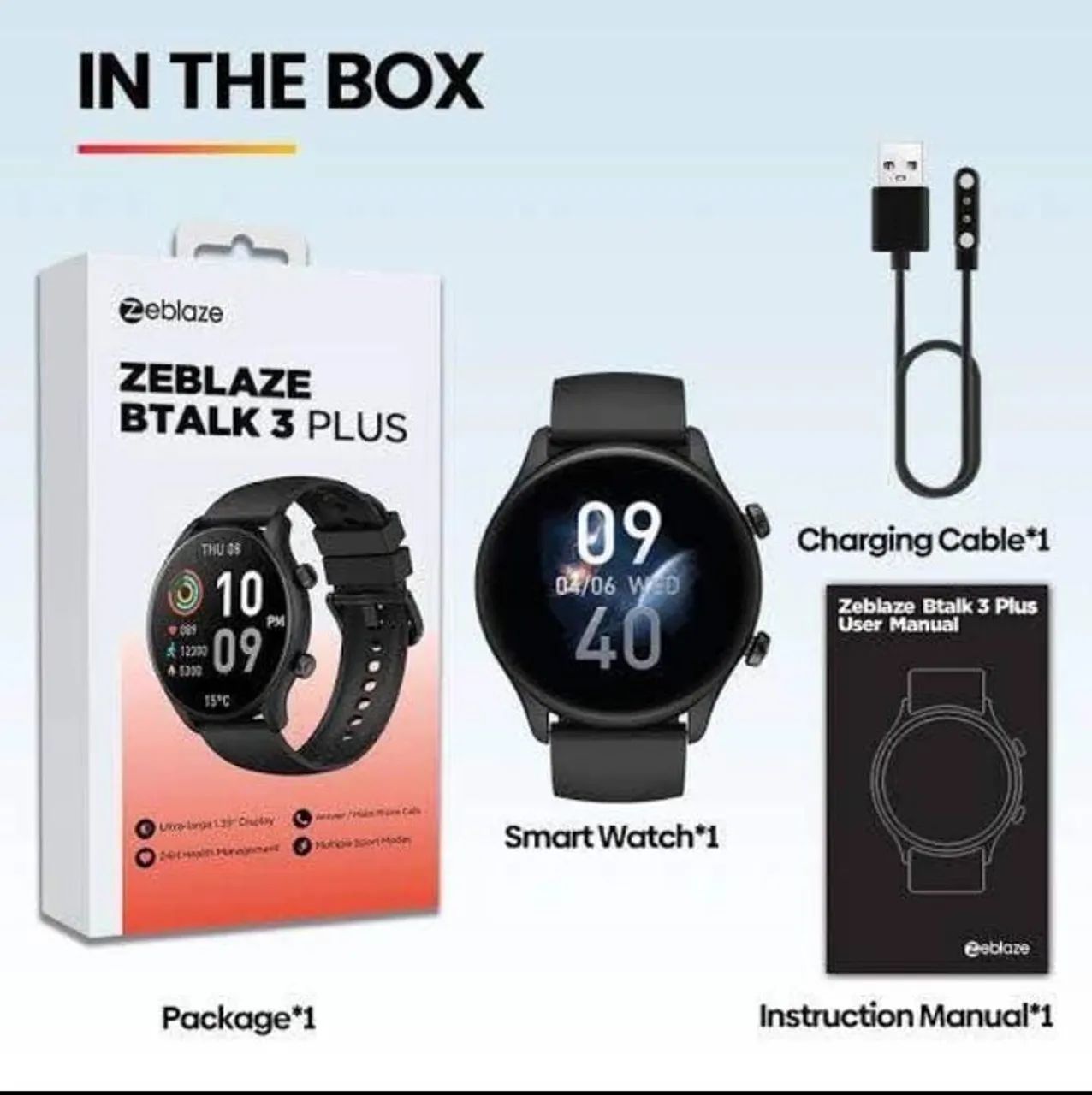 Zeblaze-Btalk 3 Plus Smartwatch - Foto 2