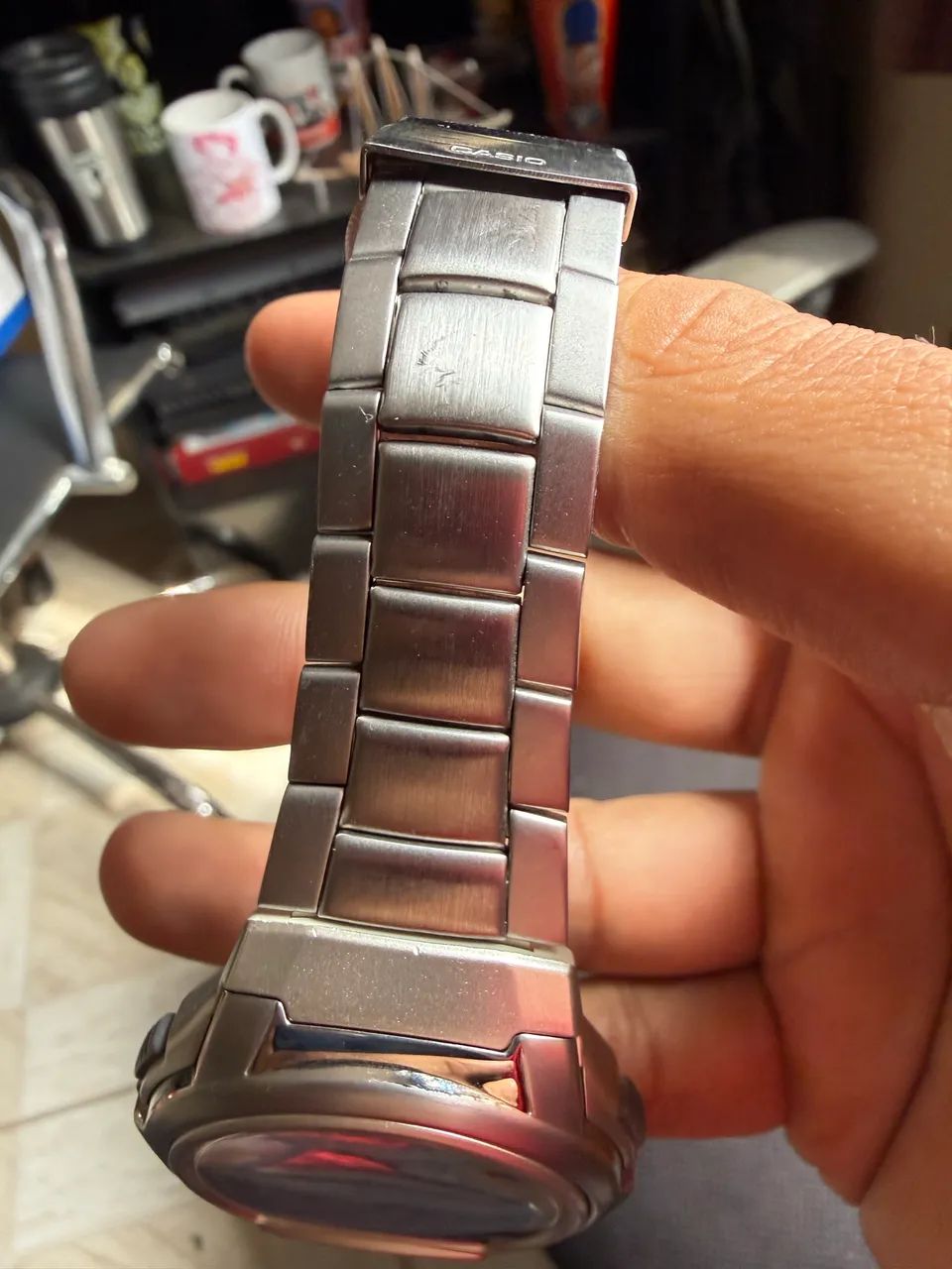 Relógio Casio Wave Ceptor WV-58J - Foto 5