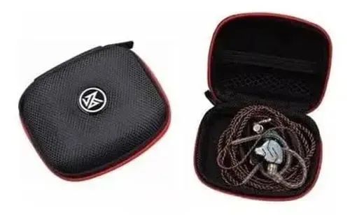 FONE DE OUVIDO KZ EDX PRO X C/ MICROFONE + CASE KZ EVA ZIPPER - Foto 2