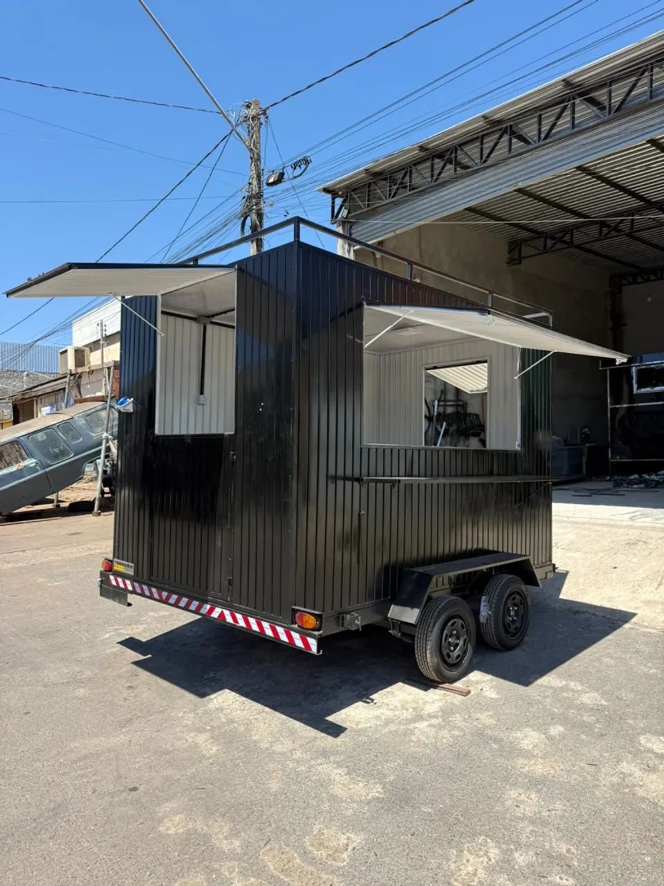 Trailer food truck 