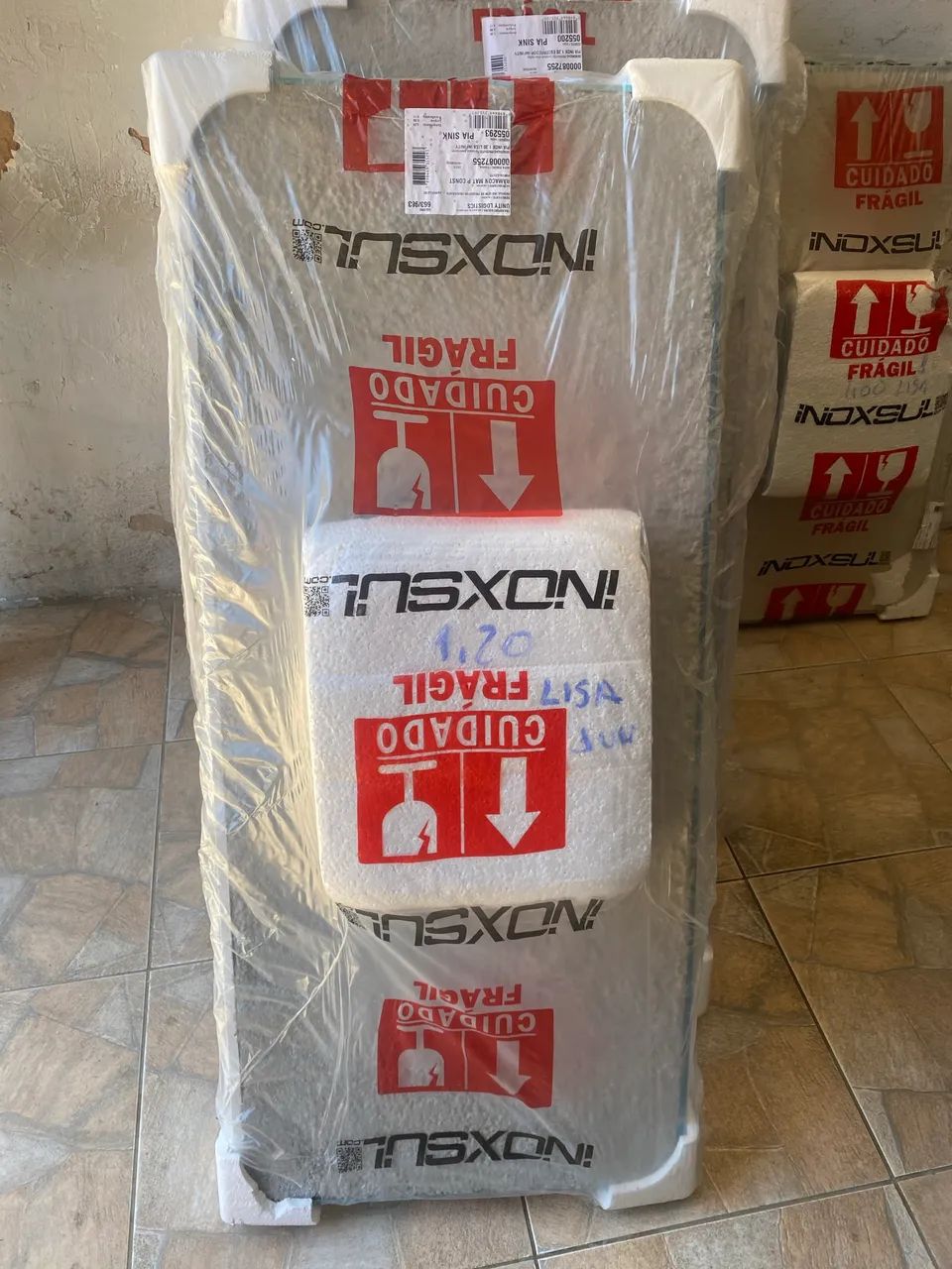 Pia de inox 