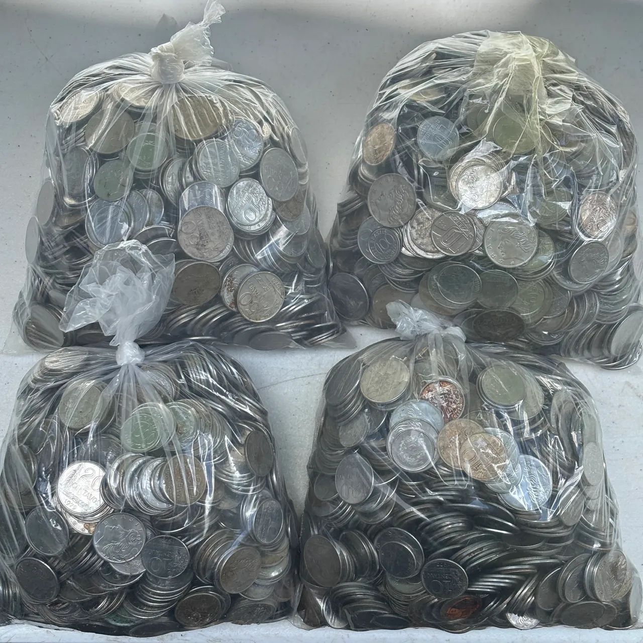 Moedas antigas 20kg - Foto 5