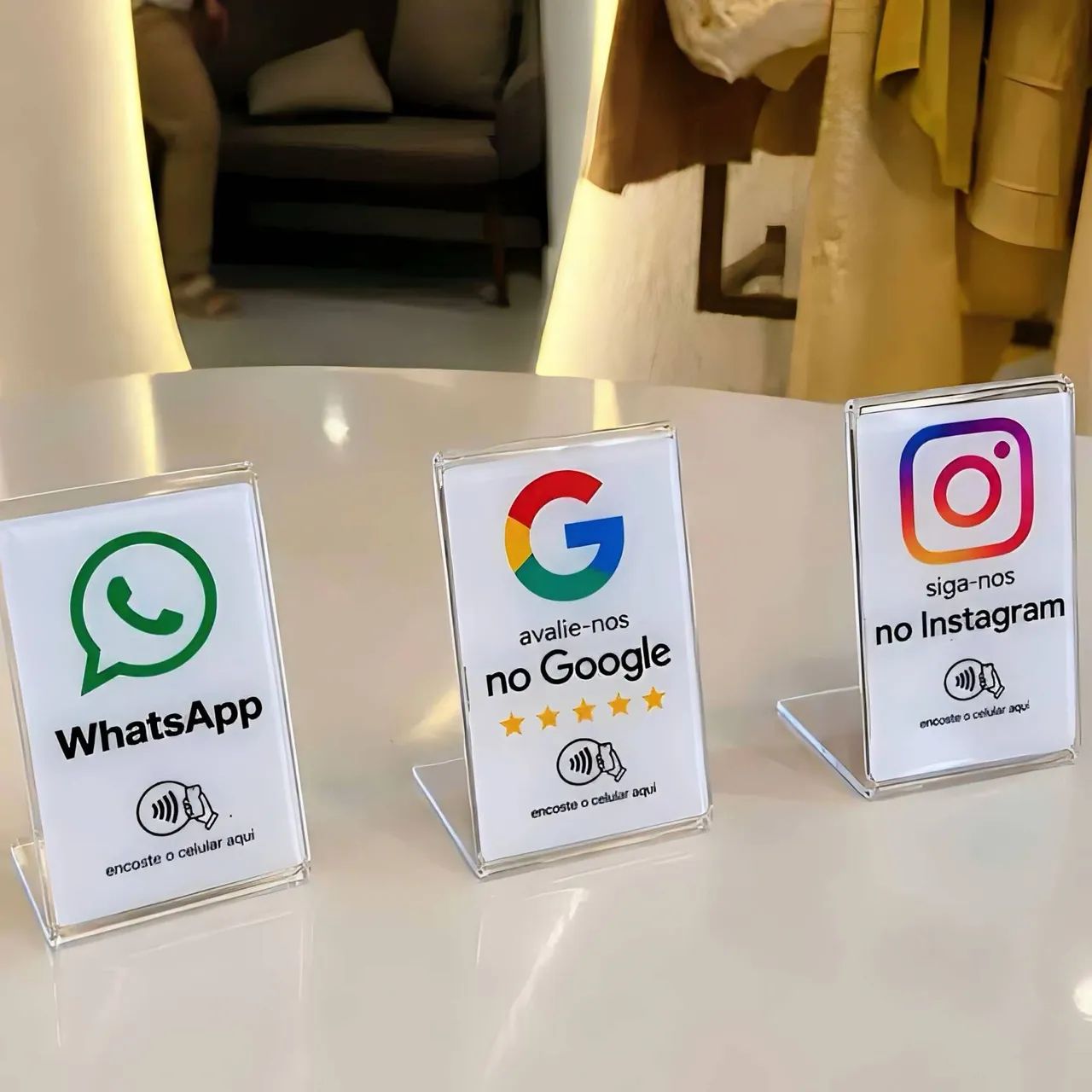 Placa NFC WhatsApp | Contato Rápido  - Foto 4