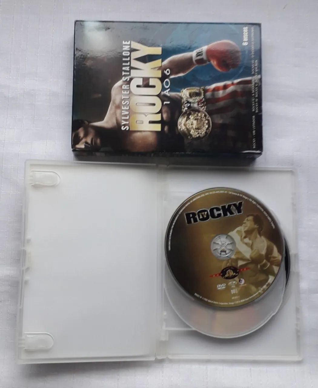 Dvd Box Rocky - 6 Filmes (original) - Foto 5