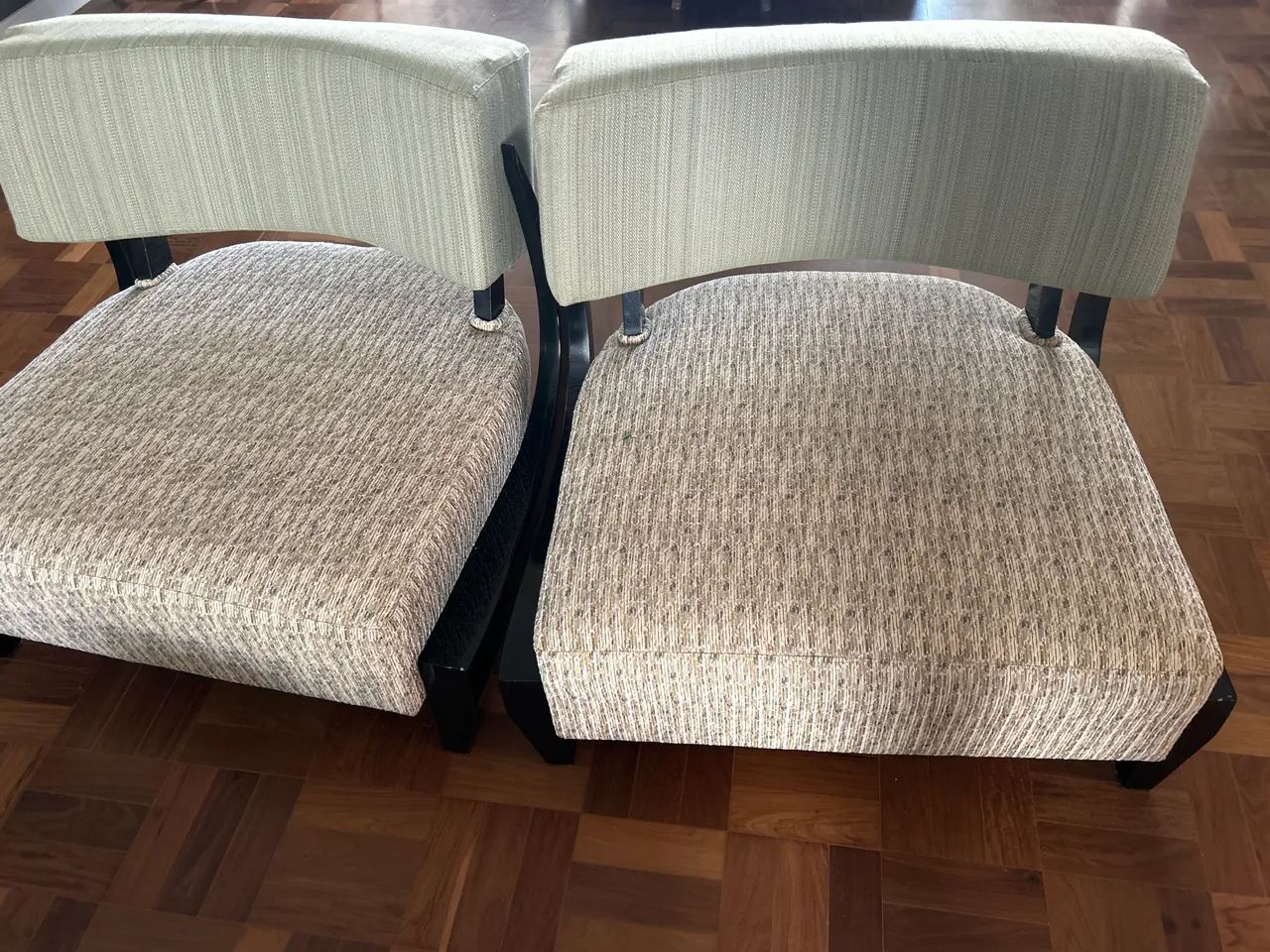 Par de poltronas Vintage reformadas
