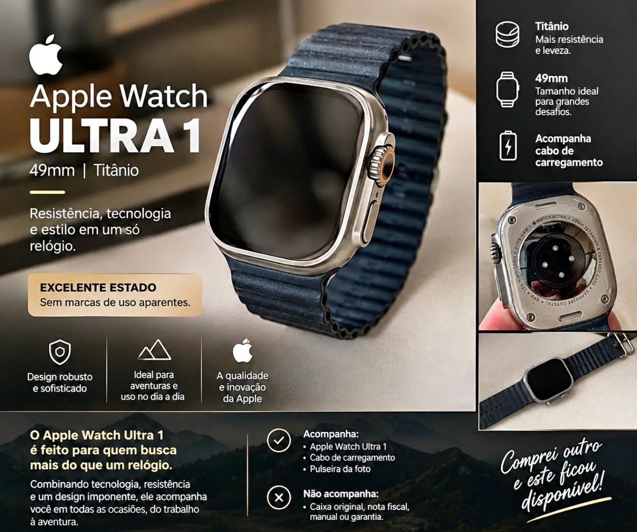 Apple Watch Ultra! Aproveite a Oportunidade!!