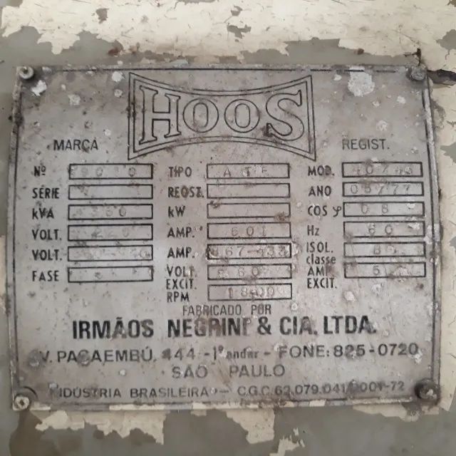 Gerador de Energia 380 Kva Cummins NTa 855 - Foto 4