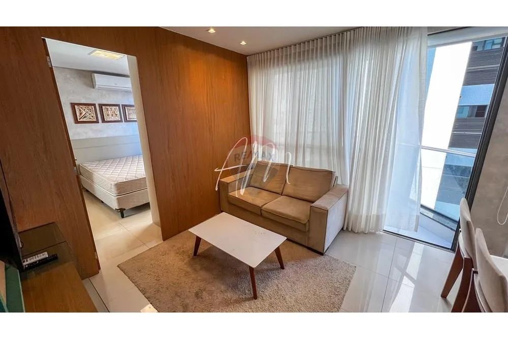 Flat mobiliado para locação na Av. Boa Viagem | Edifício Ivani Silvestre - Foto 2